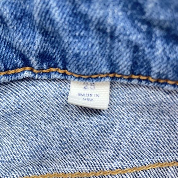 Sandrine Rose Jeans Women's‎ Size 25 Skinny Mid Rise Medium Wash Tuxedo Stripe - Picture 9 of 12